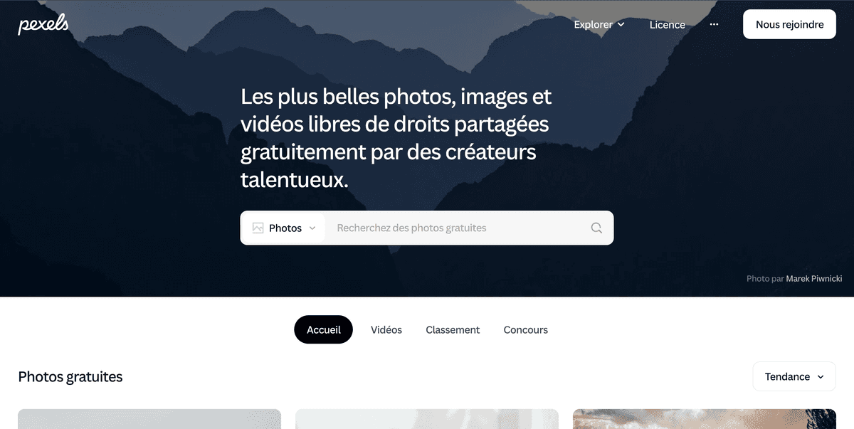 Où trouver des images libres de droit pour son site internet ?
